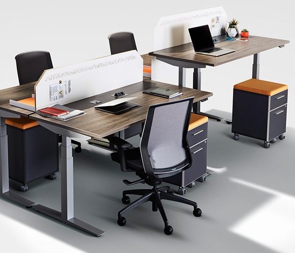 Scene Private Office Layout 3 – Newmarket Office Furniture