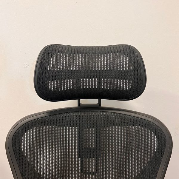 Atlas Headrest for Herman Miller Aeron Classic Carbon