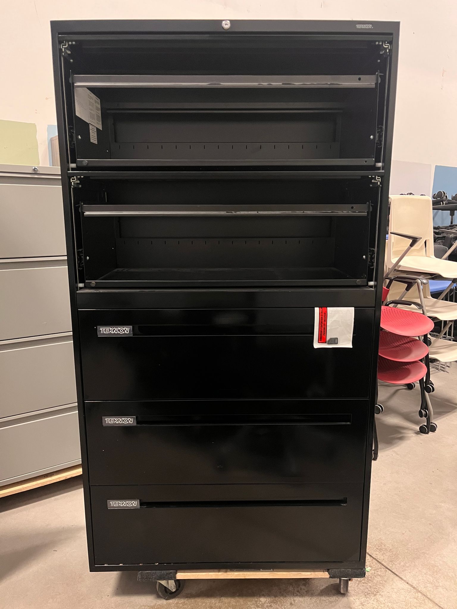 Teknion 5 Drawer Lateral Filing Cabinet