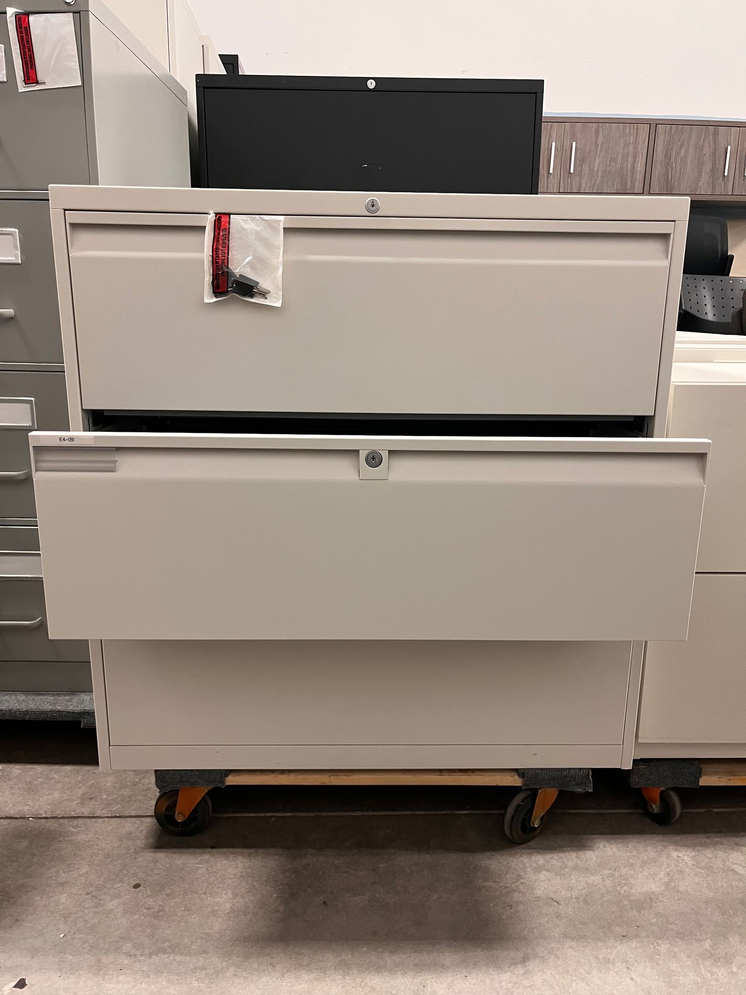 Teknion 3 Drawer Lateral Filing Cabinet